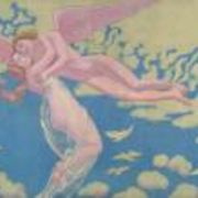 Panneau 7. Cupidon transport Psyché au ciel