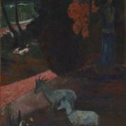 Tarari Maruru. Landscape with Two Goats 