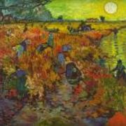 Les vignes rouges d'Arles (Le rouge du vignoble à arles/ La Vigne Rouge)