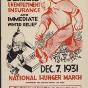 К Вашингтону требования по безработице, страхованию и незамедлительной зимней помощи. Национальный голодный поход