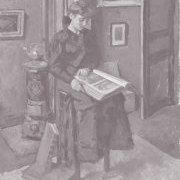 Young girl with a book (Books)