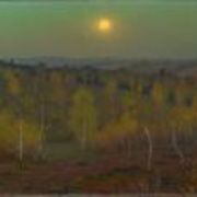 Лунная ночь в лесу Монмарси