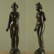 Nude female figure
