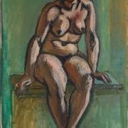 Seated woman