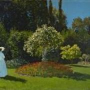 Woman in the Garden. Sainte-Adresse.