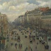 Boulevard Montmartre in Paris