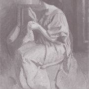 Portrait of the Artist's Wife. 
Reverse: Nude in the interior 1902-1904