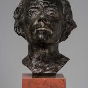 The head of the composer Gustav Mahler