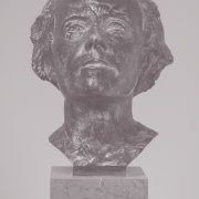 The head of the composer Gustav Mahler