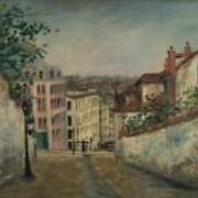 Rue du Mont-Cenis à Montmartre