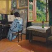 The lady at the piano, Varangéville